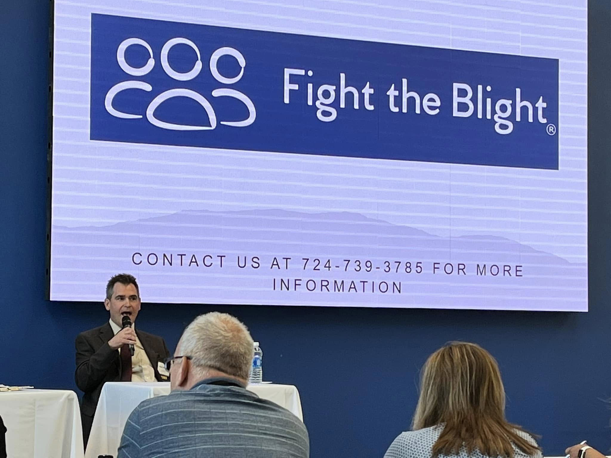 Matt Williams speaking during a community panel